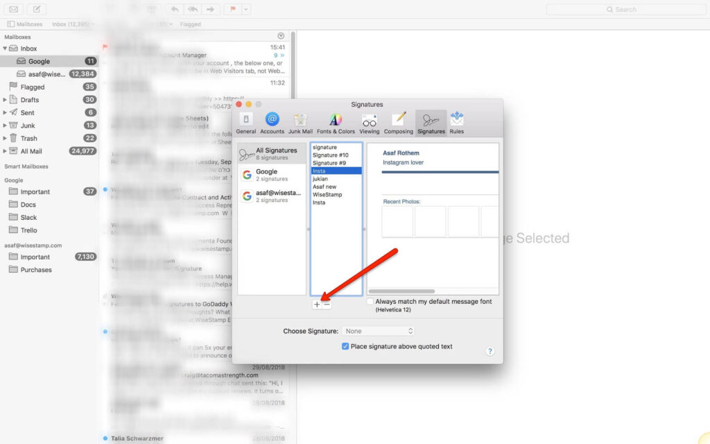 How To Use A Signature In Mac Mail App